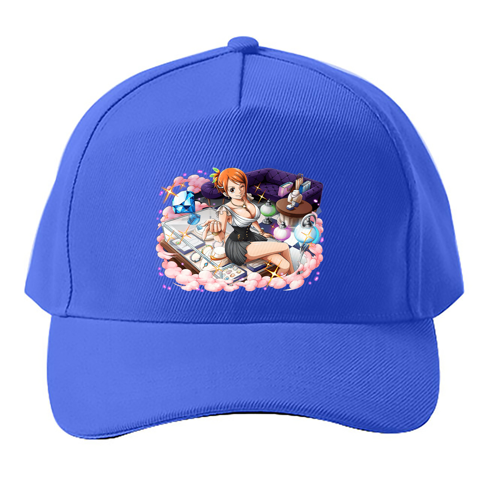 （画像用） ワンピース ナミ ONE PIECE Nami ベースボールキャップ 綿100％ 男女兼用 帽子 スポーツ